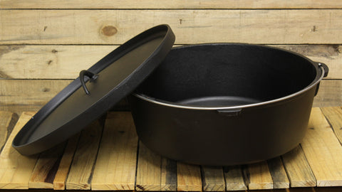 Cast Iron Extra Large Family size Skillet – Annie's Collections