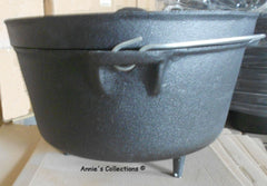 Dutch Oven 10 QT Cast iron Pre-Seasoned – Annie's Collections