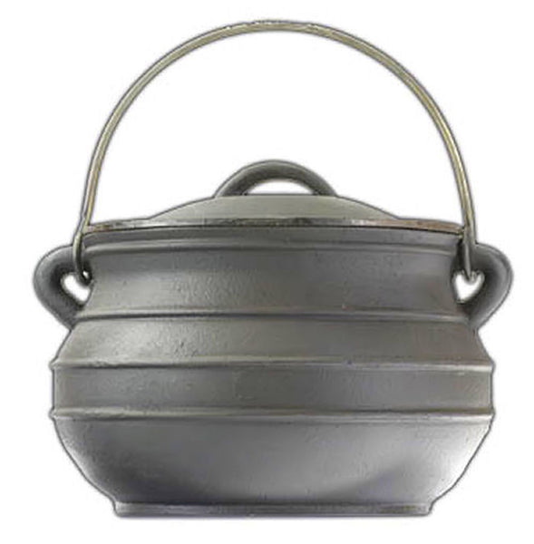 The Dutch pot ('Dutchie') is a heavy cast iron pot which was once