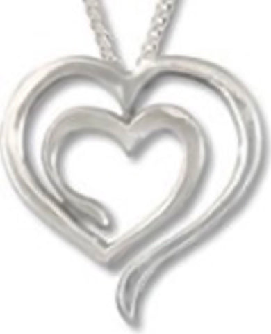 Jewelry & Adornment - Eve’s Heart Sterling Silver Pendant Classic Images