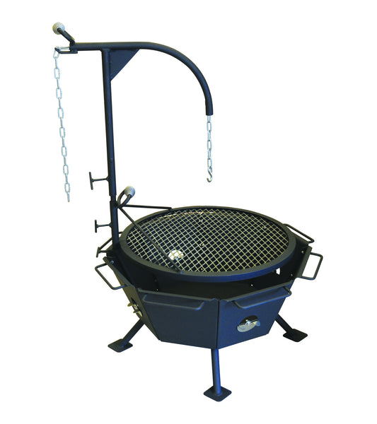 Backyard Fire Pit  all-in-one fire pit Stainless Steel-Annie's Collections