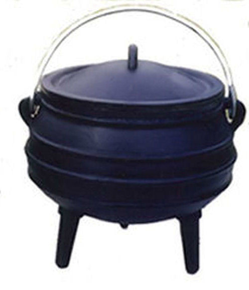 Potjie Pots - Cauldron Cast Iron Potjie Pot 2 Qt Outdoor Survival